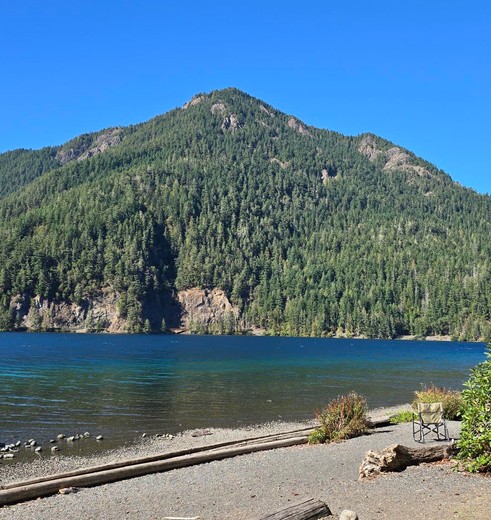 Lake-Crescent, Olympic National Park, USA
