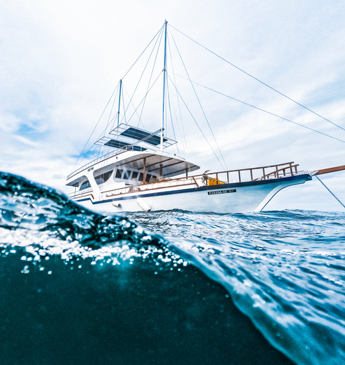 Een schitterende bootreis tussen de lagunes van de Malediven met een traditionele boot