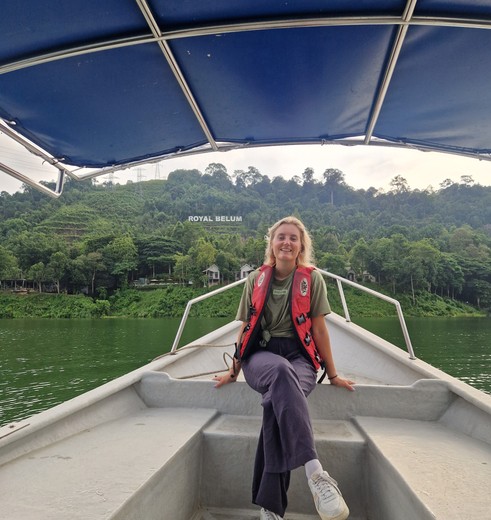 Collega Mandy in Belum Rainforest