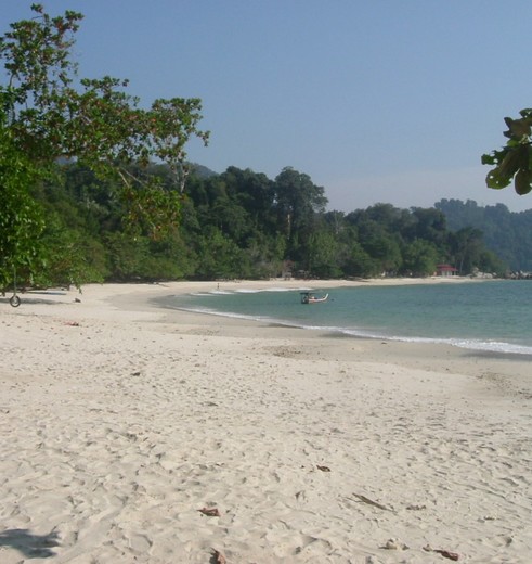 Maleisie-Pangkor-strand-uitzicht