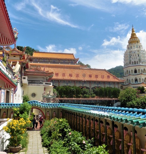 De Kek Lok Si tempel in Penang De Kek Lok Si tempel in Penang