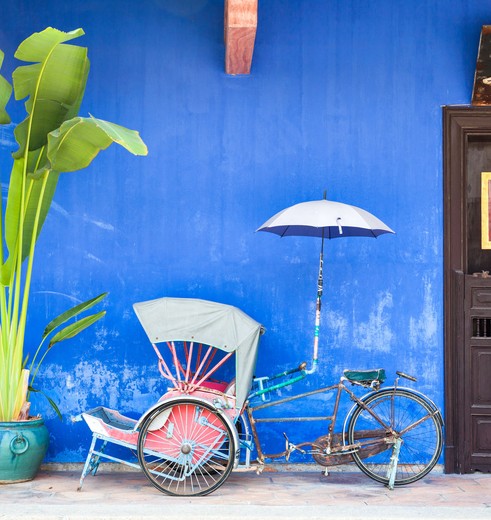 Kleurrijke straten in Penang