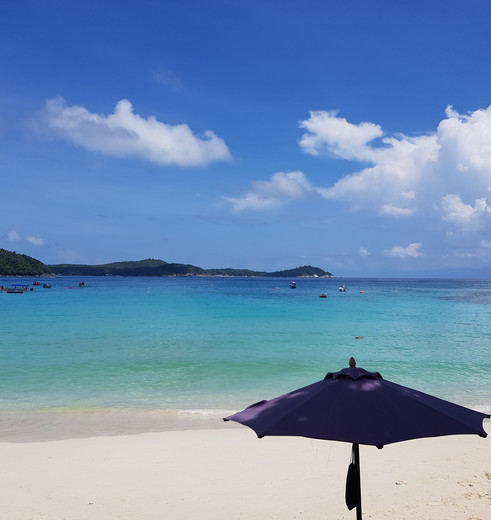 Relaxen aan het strand van Perhentian Island