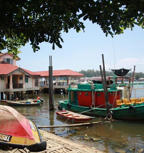 Maleisie-WestMaleisie-PulauPerhentian-bootjesaankant(8)