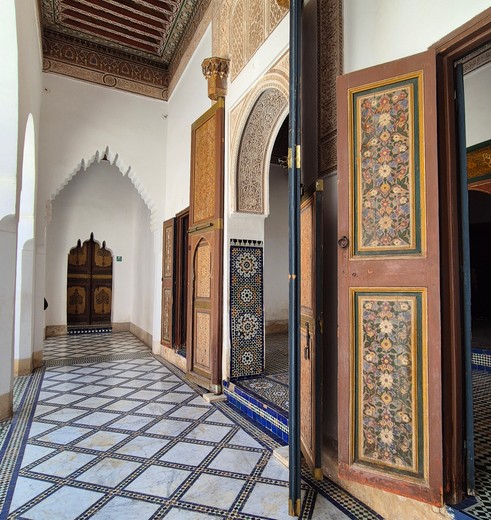 Wandel door het mooie Bahia paleis