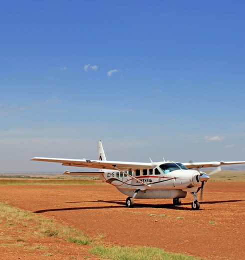 Vliegen naar Masai Mara, Kenia