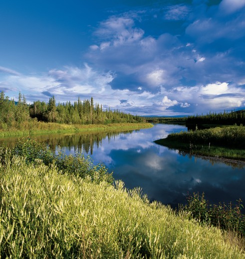 Omgeving van onbekend Mayo, Yukon, Canada Omgeving van onbekend Mayo, Yukon, Canada