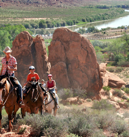 Paardrijden in Moab