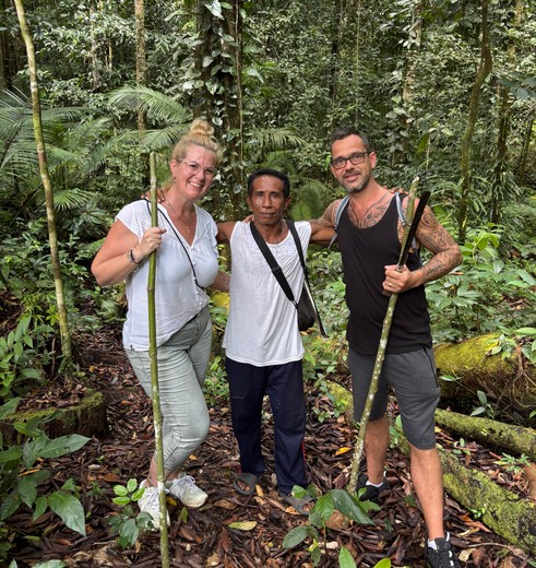 Ronny en Angela reisden in 2024 naar de Molukken. 