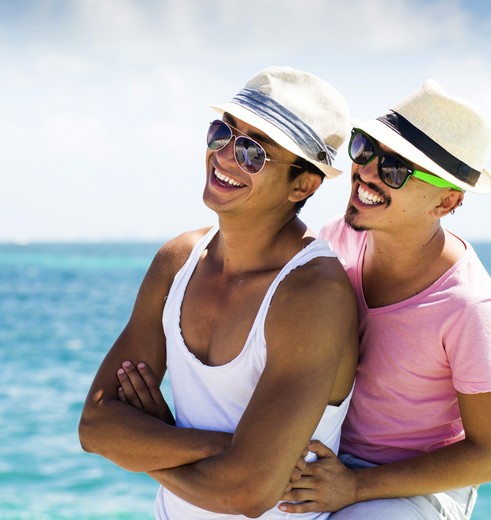 Aan het strand van Diani Beach, Kenia