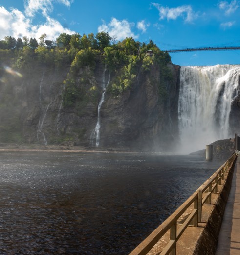 Montmorency waterval, Oost-Canada