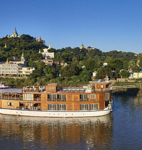 Maak een cruise in Myanmar