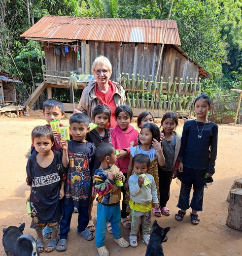 Jan en Miryan reisden in 2023 naar Laos toe.