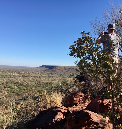 Namibie-Waterberg-Plateau-Uitzicht