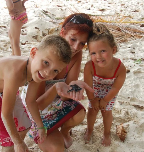 Kinderen in Perhentian