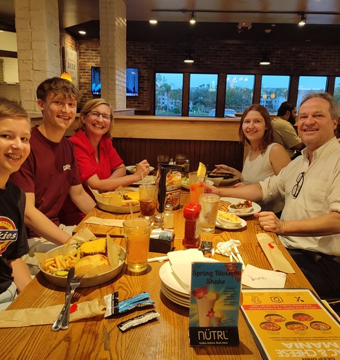 Inge en haar gezin reisde in 2025 naar Amerika