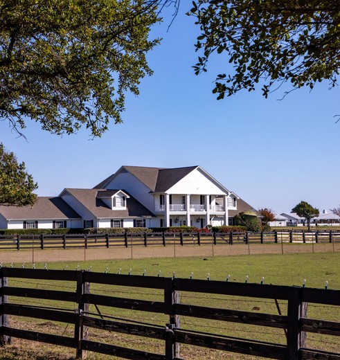 Southfork Ranch uit de televisieserie 'Dallas'