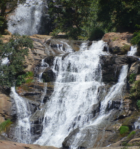 Waterval bij Ella, Sri Lanka