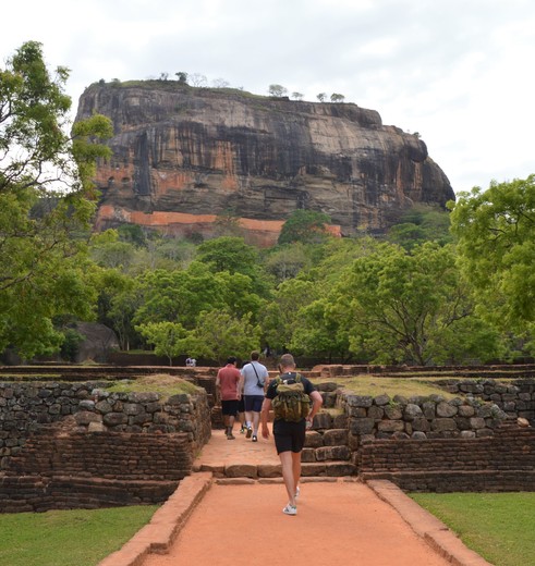 Sigiriya Rots in Sigiriya, Sri Lanka