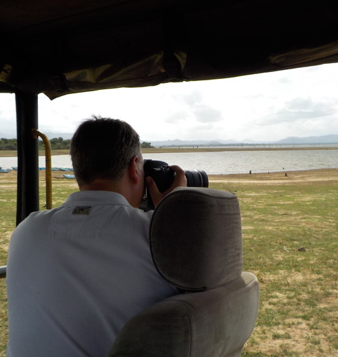 Op safari in Udawalawe National Park, Sri Lanka