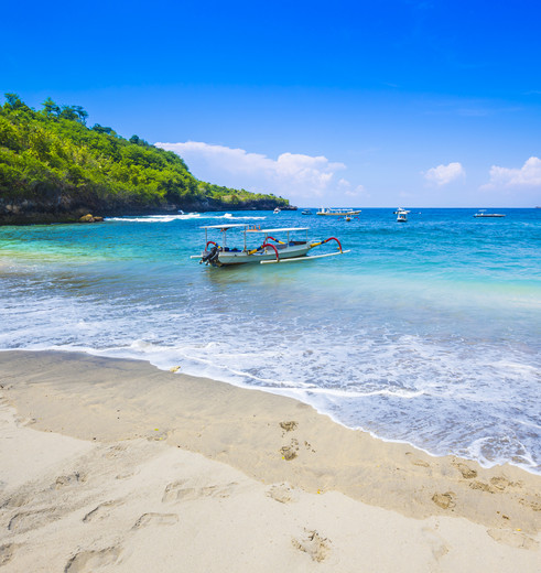 Prachtige stranden bij Nusa Penida, Indonesie