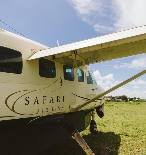 vliegen naar Nyerere National Park, Tanzania