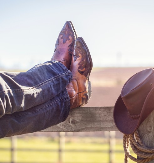 Proef de authentieke cowboysfeer op een ranch in Texas, USA