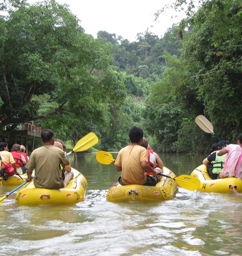 Kanoën in Khao Sok NP