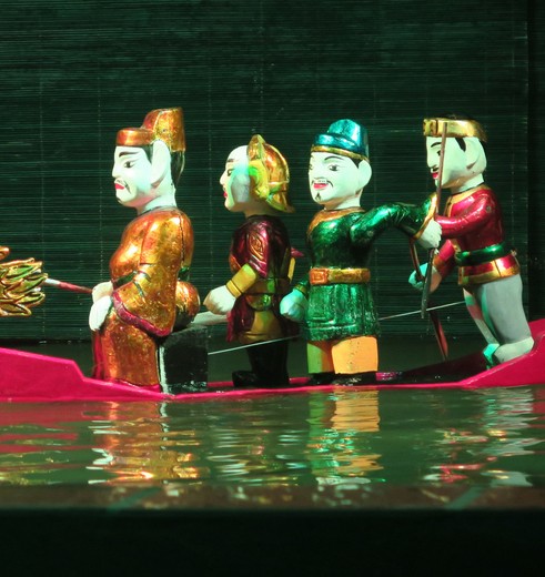 Vietnam-Hanoi-waterpoppen