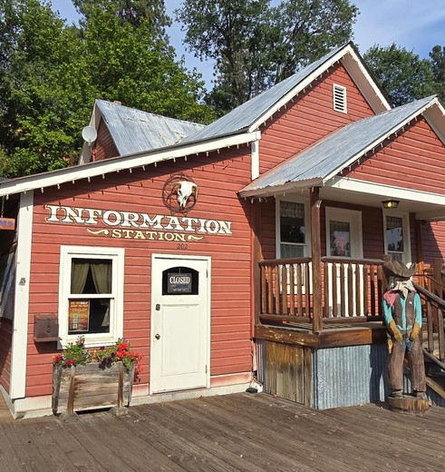 Historische gebouwen in Winthrop, Verenigde Staten