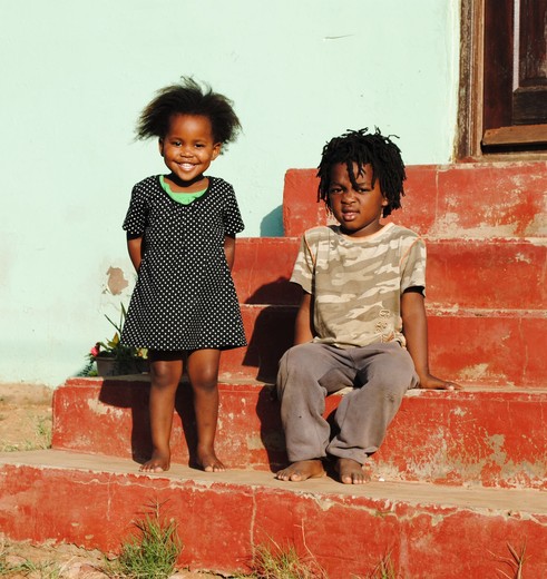 Lieve kindjes in Duran, Zuid-Afrika