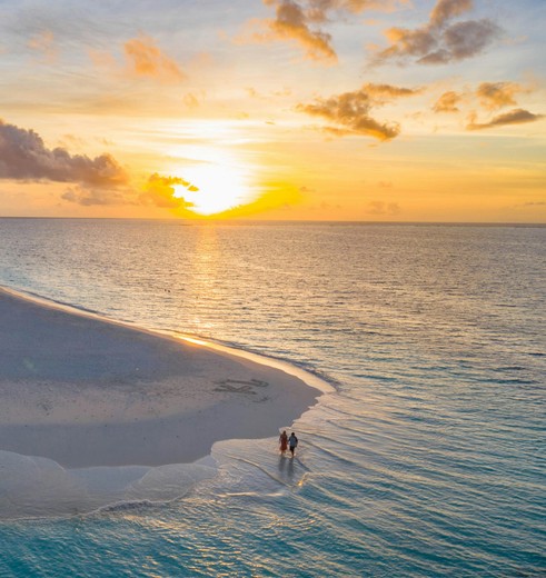Zonsondergang tijdens je cruise naar de Bahama's