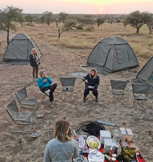 slapen in de Masai Mara, Kenia