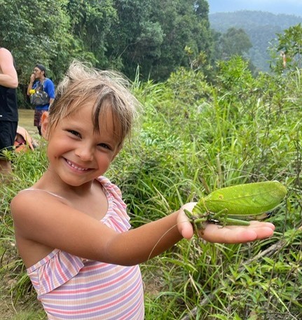 In Endau Rompin National Park kom je allerlei insecten tegen