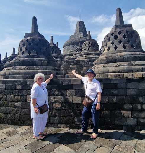 Erika en Willem reisden naar Sumatra, Bali en Java in 2025