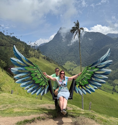Jenneke reisde met haar man Alejandro in 2026 naar Colombia