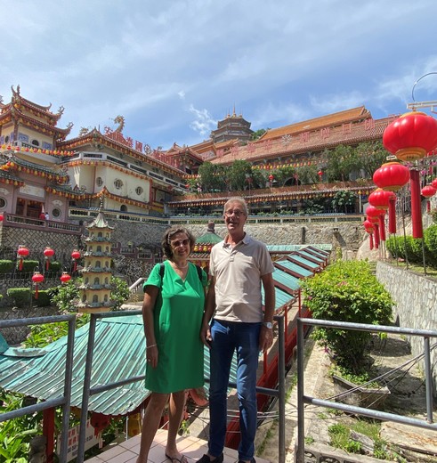 Dominique en Pieter reisden naar Maleisië in 2026