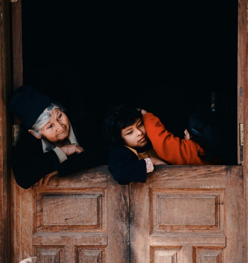 Locals in Samaipata in Oost-Bolivia
