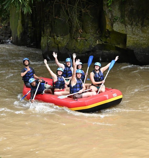 Raften in Ubud, Bali