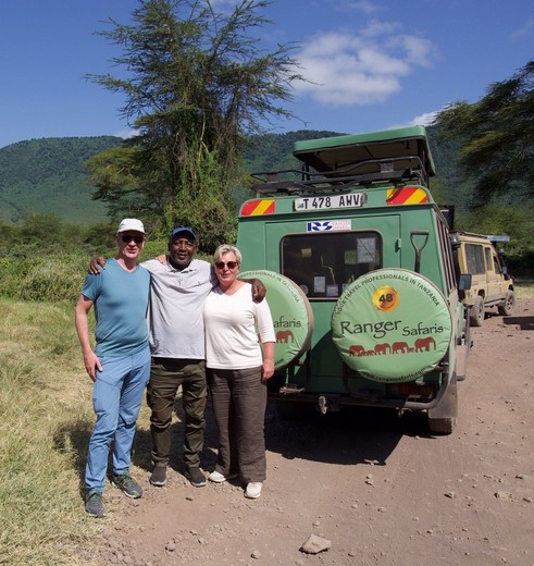 Michiel en zijn vrouw Sigrid reisden in 2025 naar Tanzania 