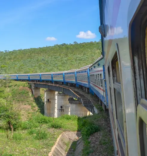 Treinreis door Kenia