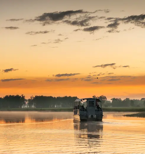 Yellow Water in Kakadu National Park in Australie