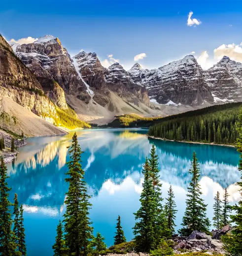Moraine lake Banff National Park