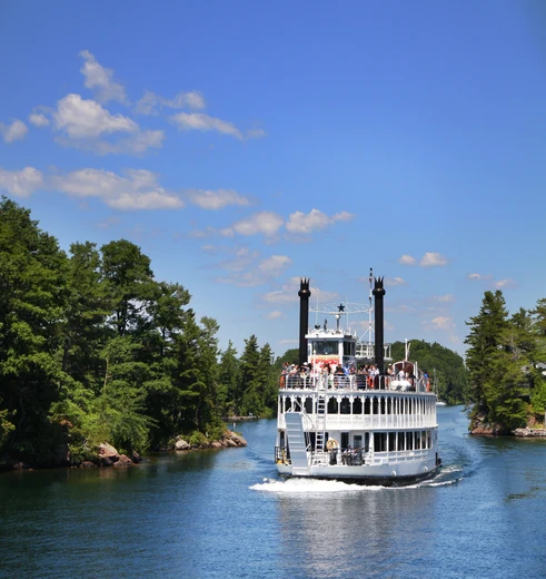 Boottocht bij 1000 Islands, Kingston, Canada