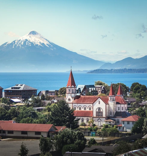 Chili-Puerto-Varas-Kerk-Uitzicht