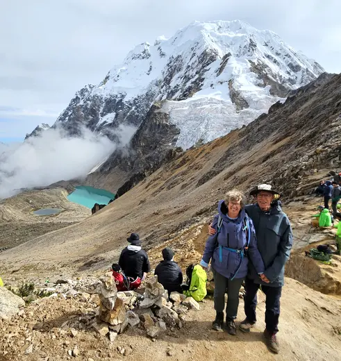 Salkantay trail in Peru