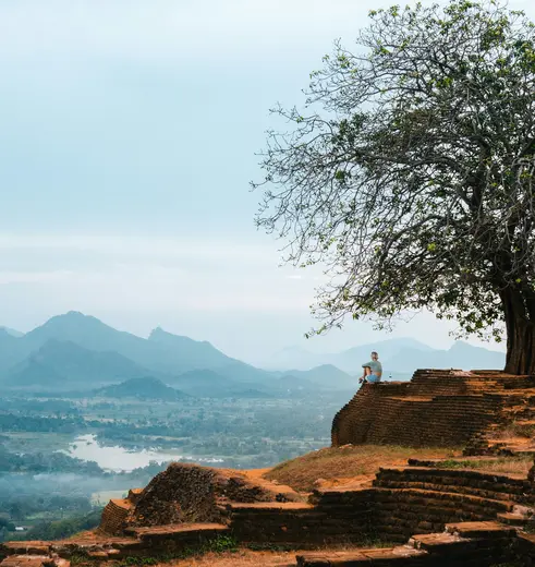 Hiken in Sigiriya Sri Lanka