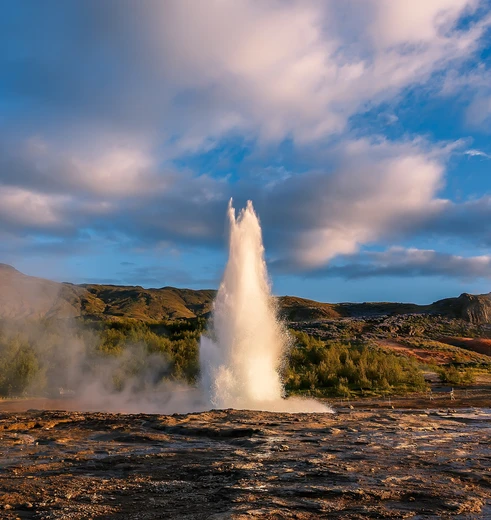 Tour naar de Golden Circle met geisers