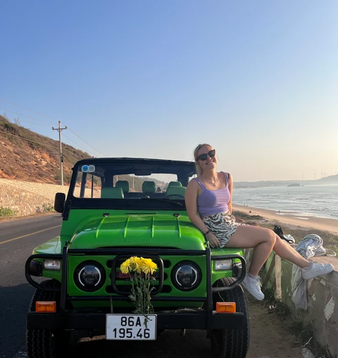 Reizen langs de kust in Mui Ne, Zuid-Vietnam