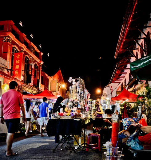 Jonker Street Malacca Maleisie